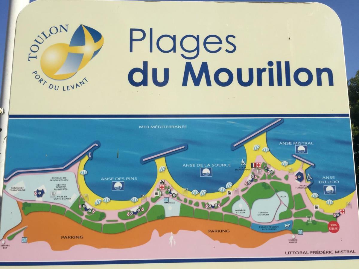 טולון Le Suffren, Ventile ,Wifi, A 100 M De La Plage מראה חיצוני תמונה