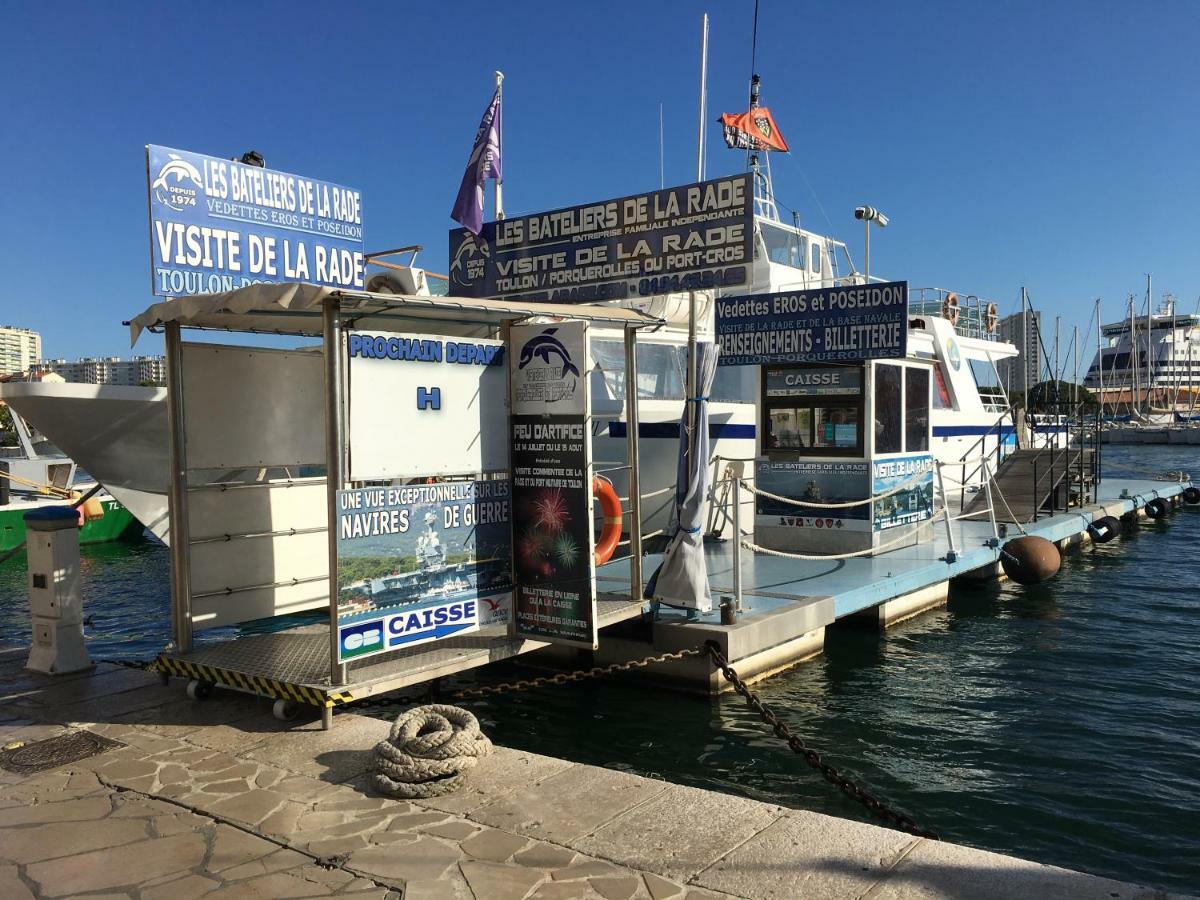 טולון Le Suffren, Ventile ,Wifi, A 100 M De La Plage מראה חיצוני תמונה